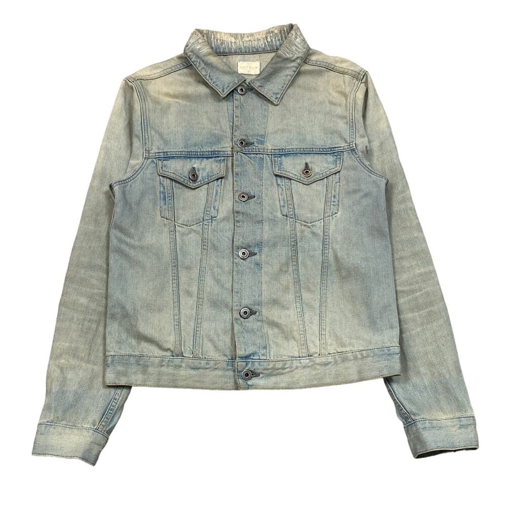 Simon Miller Selvedge Faded Type 3 Denim Jacket Men's 3 US Large